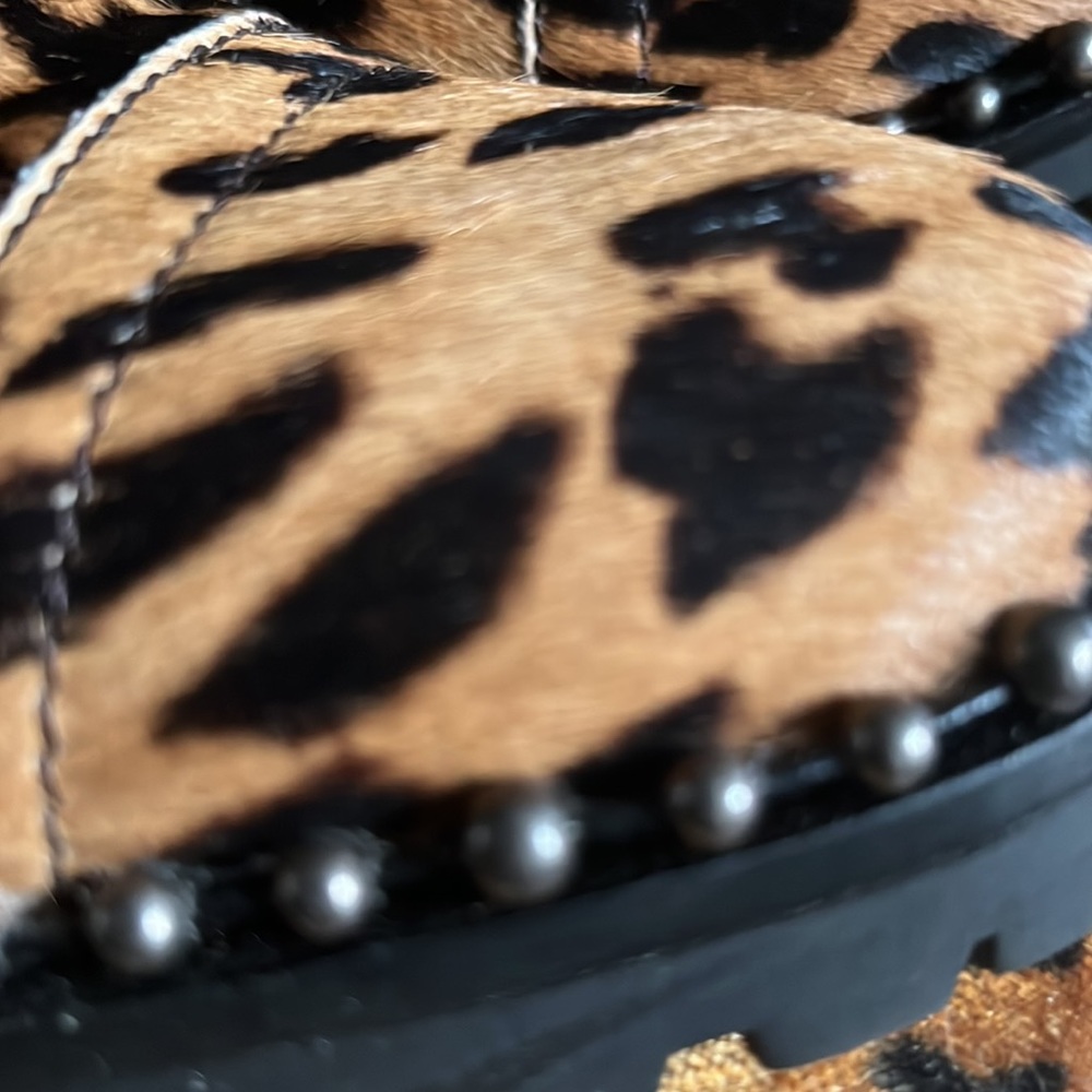 Leopard SAM EDELMAN ANKLE BOOTS‼️ - Picture 4 of 7
